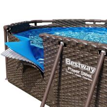 Bestway 56946 Frame Pool 488 x 305 x 107 cm 12in1