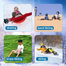 Kids World Slider Art.274264 Санки-ледянки классической формы с ручкой (маленькие),1 gab