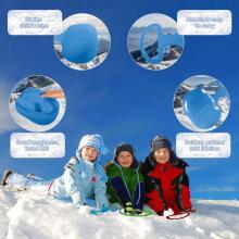 Kids World Slider Art.274264 Санки-ледянки классической формы с ручкой (маленькие),1 gab
