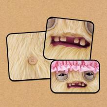 Fuggler Old Fogies (Gabby Gibbler) by ZURU Art.274349 Juokingas bjaurus žaislas-pabaisa su žmogaus dantimis.