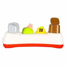 Ikonka Art.KX2881 Educational toy pop-up animals lights sound