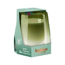 Candle aroma. glass gl. Clean Light &Oslash;95x85mm gardenia&amp;amp;fig