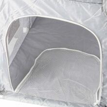 La Bebe™ Travel Playpen Art.KX3011 Grey  Vaikų žaidimų aikštelė 120x120 cm