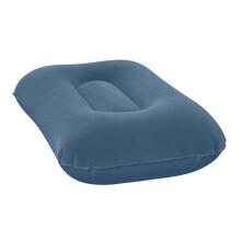 Inflatable Velvet Pillow 42 x 26 cm Bestway 67121 Gray