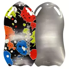 Atom Snowslider Art.274813 Snowboogie Snow Sledge - 95cm Single Rider Roll Up Air Slick Winter Sled