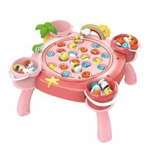 WOOPIE Fishing Game Magnetic Fishing Set Pink 36 pcs