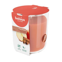 Scented candle glass True Scents &Oslash;97x85mm apple cinnamon