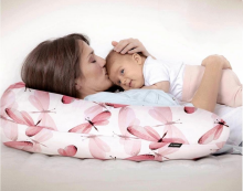 La Bebe™ Rich Maternity Pillow Art.70608146 Nordic Seeds. Nursing Pillow 30x104 cm