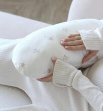 La Bebe™ Snug Maternity Pillow Art. 30579834 Nordic Cats. Pillow for Baby Sleep & Feeding, 20×70 cm