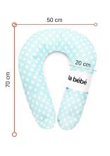 La Bebe™ Snug Maternity Pillow Art. 00608159 Nordic Hills. Pillow for Baby Sleep & Feeding, 20×70 cm