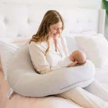 La Bebe™ Maternity Pillow Cotton Sì -Duo Art.80579836 Nordic Pebbles. Multifunctional maternity pillow with memory foam filling