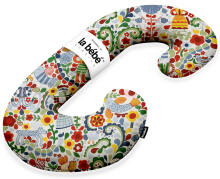 La Bebe™ Maternity Pillow Cotton Sì -Duo Art.60608156 Nordic Bloom. Multifunctional maternity pillow with memory foam filling