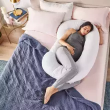 La Bebe™ Maternity Pillow Cotton Sì -Duo Art.50608147 Nordic Branches. Multifunctional maternity pillow with memory foam filling