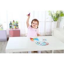 TOOKY TOY Medinis Tangramo Dėlionė