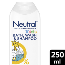 Neutral Baby Newborn Shampoo 2 in1 Art.285211 Shampoo and wash gel for babies Шампунь 2 в 1 250 мл