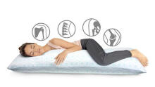 La Bebe™ Easy Maternity Pillow Art. 20608166 Nordic Forest. Memory Foam 135 x 40 cm