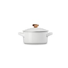 Mini Cocotte keramikos indas &Oslash;10 cm, baltas