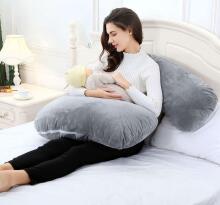 La Bebe™ Flopsy Pillow Art.20608144 Nordic Night. Cotton Nursing Maternity Memory foam, 180 см
