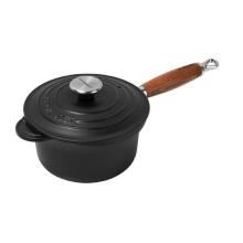 Cast iron sauce pan &Oslash;18cm / 1.8L black