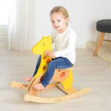 MASTERKIDZ Wooden Rocking Giraffe