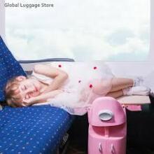 Multifunctional Children Luggage  Suitcase Art.276172 Pink Suitcase-seat on wheels 3 in 1