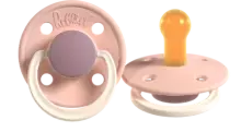 Rebael Round Latex Art.276191 Colour Mix Pacifier (nipple) made of 100% natural rubber 6+ months (2 pcs.)