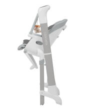 Carrello Cascata Art.276960 Space Grey daugiafunkcinė maitinimo kėdė
