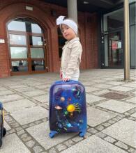 Cosmoss Suitcase  Art.BC-KOS-003  Children's suitcase on wheels