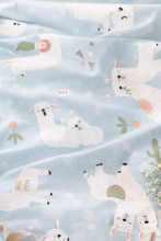 La bebe™ Cotton Nappy Wild life Art.156121 Nappies (cotton) 78х72 cm