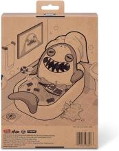 „Fuggler Jaws“ 22 cm licencijuotas pliušinis žaislas iš „ZURU“ – juokingas bjaurus monstras, mielas žaislas, baisus kolekcinis daiktas vaikams, paaugliams ir suaugusiesiems