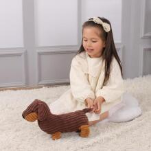 Apricot Lamb - Pliušinis žaislas Henris Taksas 34 cm - Minkštas pliušinis žaislas-dovana vaikams (rudas)