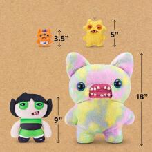 Fuggler Powerpuff Girls 9-Inch Plush Toy (Buttercup) by ZURU – Funny Ugly Monster for Kids, Teens, Adults & Cartoon Fans