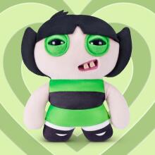 Fuggler Powerpuff Girls 9-Inch Plush Toy (Buttercup) by ZURU – Funny Ugly Monster for Kids, Teens, Adults & Cartoon Fans