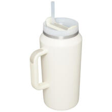 Termosas su šiaudeliu &bdquo;The Quencher H2.0 Tumbler 1.90L&ldquo; kreminės spalvos
