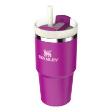 Thermo mug with straw The Quencher H2.O FlowState Tumbler 0.59L purple