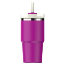 Thermo mug with straw The Quencher H2.O FlowState Tumbler 0.59L purple