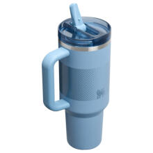 Thermo mug with straw The Quencher ProTour Flip Straw Tumbler 1.18L blue-violet