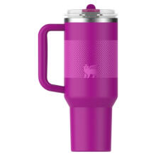 Termosinis puodelis su šiaudeliu The Quencher ProTour Flip Straw Tumbler 1.18L violetinė