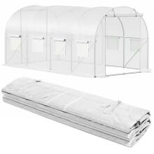 Sodo šiltnamio plėvelė 4 x 2,5 x 2 m GT0009F