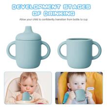 Vicloon Silicone Sippy Cup Art.278872 Silikoninis edukacinis puodelis, 150 ml.