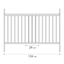 La Bebe™ Kids Wood Cot Sosna Art.279424 Natural Vaikiška medinė lovelė 120x60 cm