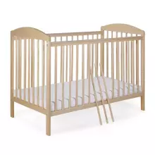 La Bebe™ Kids Wood Cot Sosna Art.279424 Natural Vaikiška medinė lovelė 120x60 cm