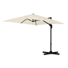 Folding Garden Parasol 8 Segments 420 cm with Cover Plonos PL-883