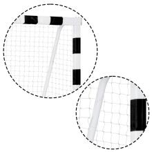 Футбольные ворота 300 x 200 x 120 см NS-465 черно-белые
