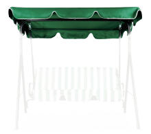 Canopy for garden swing 200 x 120 cm waterproof cover green MultiGarden