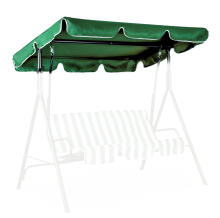Canopy for garden swing 200 x 120 cm waterproof cover green MultiGarden
