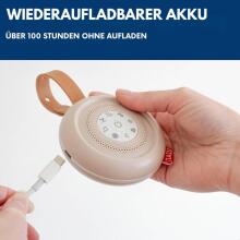 Baby Basic Noise Accessories Baby Sound Machine Art.279965 White Portable sound machine with cord and sound effects