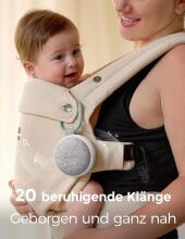 Baby Basic Noise Accessories Baby Sound Machine Art.279969 White Nešiojama garso mašina su laidu ir garso efektais