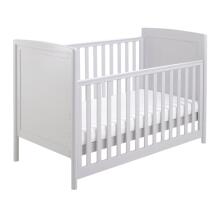 Bocian Baby Cot Magda 120x60 Art.280152 Grey  Laste puidust võrevoodi 120x60 cm