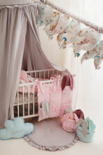 Organizer for the bed - P02-0669 - FLOUNCE - PINK
